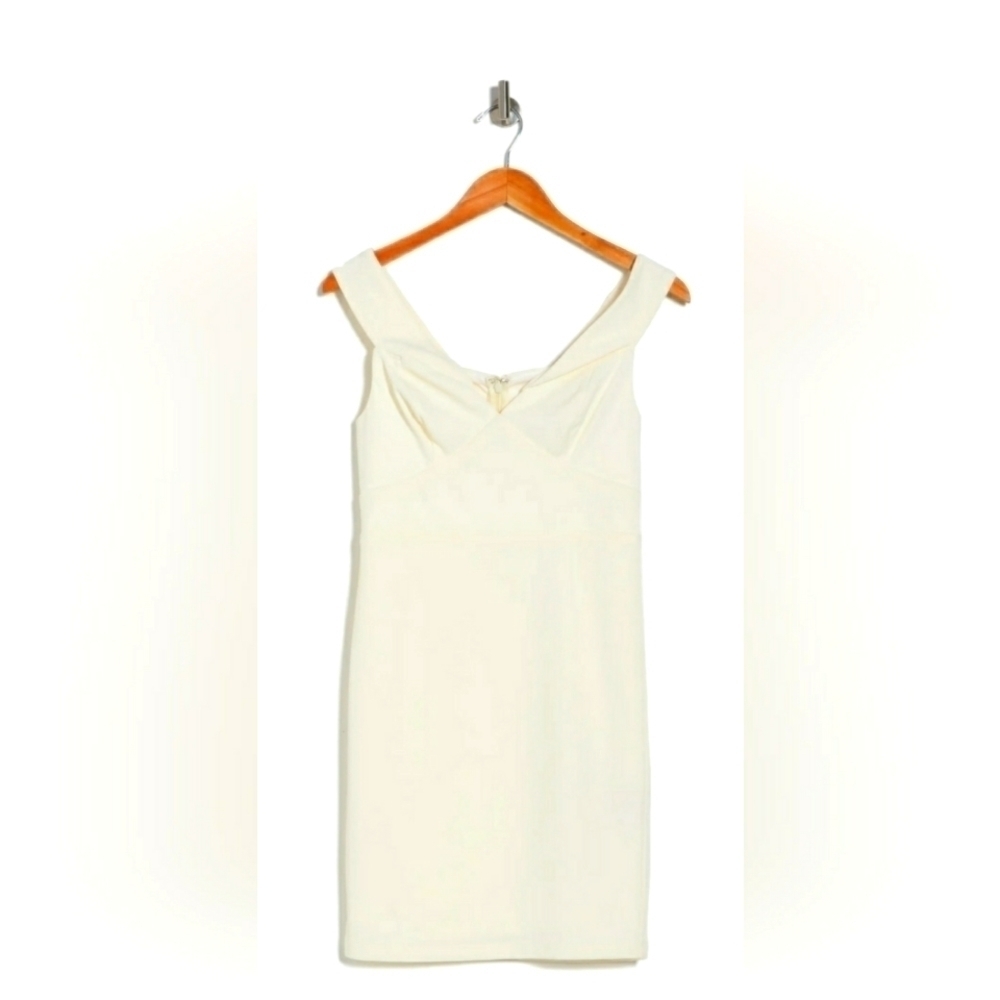 BEBE - Off the Shoulder Body-Con Dress (Size Large) - Picture 3 of 3